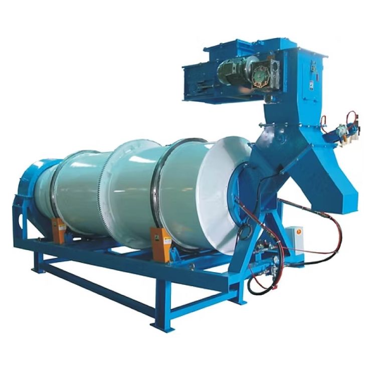 Fat Spray System Fat Coater - Rotating Drum Coater